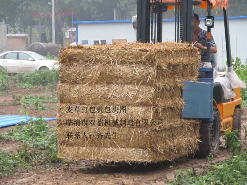 麥草打包機(jī)包塊圖