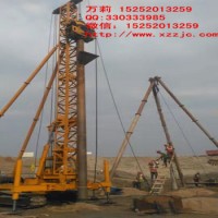 小型碎石打樁機，小型履帶碎石樁機，小型履帶沉管灌注樁機