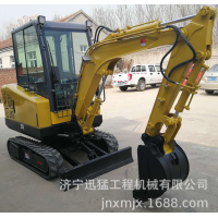 熱銷(xiāo)農(nóng)用全新多功能果園小挖機(jī)履帶式液壓微型挖掘機(jī)