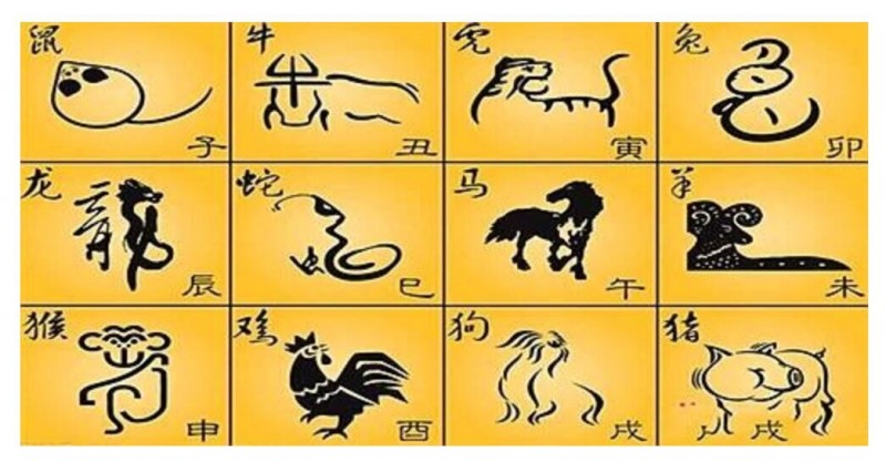 十二屬相相克相沖口訣表，相沖相克沖合表大全