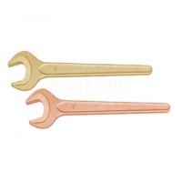 供應河北中泊防爆德式單頭呆扳手，敲擊呆扳手，彎柄敲擊呆扳手