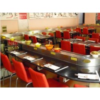 南昌回轉火鍋輸送帶 旋轉麻辣燙設備哪家專業