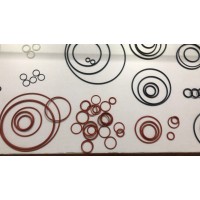 氯磺化聚乙烯橡膠圈橡膠密封圈溴化丁基橡膠O形圈星型圈企業港資