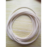 氣相硅膠條 食品級(jí)40度硅橡膠圈 微細(xì)小阻燃管條3035度