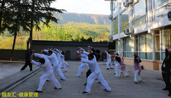 髓友匯易筋經第二式