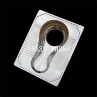 農(nóng)村廁所水旱兩用不銹鋼蹲便器直銷(xiāo)