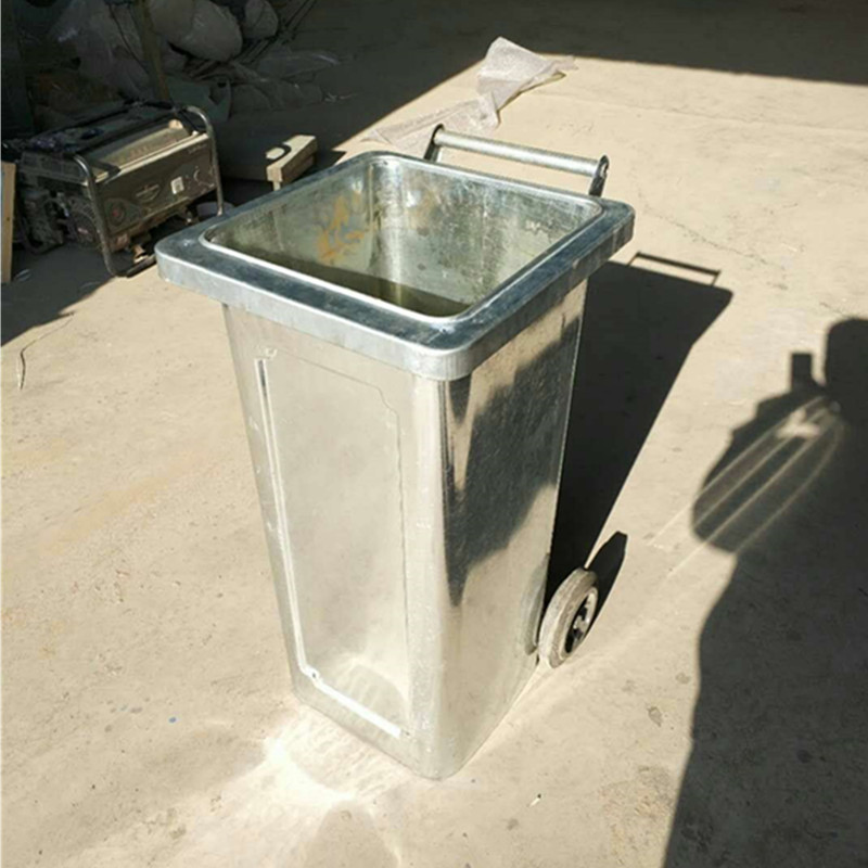 120升鐵垃圾桶鍍鋅鋼板