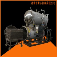 鋁箔碗牛肉殺菌鍋 噴淋殺菌設(shè)備 熟牛肉高溫殺菌釜