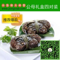 江蘇常州蟹囧原生態長蕩湖大閘蟹禮盒送禮有面子