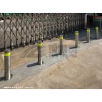 湖北學校阻車升降路樁