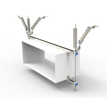 暖通風(fēng)管 雙向抗震支架 - 副本