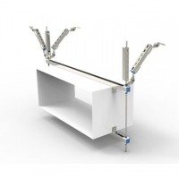 山東矩形通風(fēng)風(fēng)管雙向抗震支架抗震支吊架