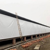 河南豬場(chǎng)卷簾豬圈卷簾布批發(fā) 浙江豬舍畜牧養(yǎng)殖場(chǎng)卷簾布