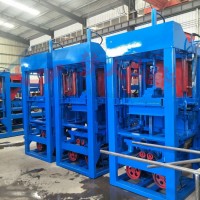 3-15路面磚機 步道彩磚機 條紋步道面包透水磚機設備