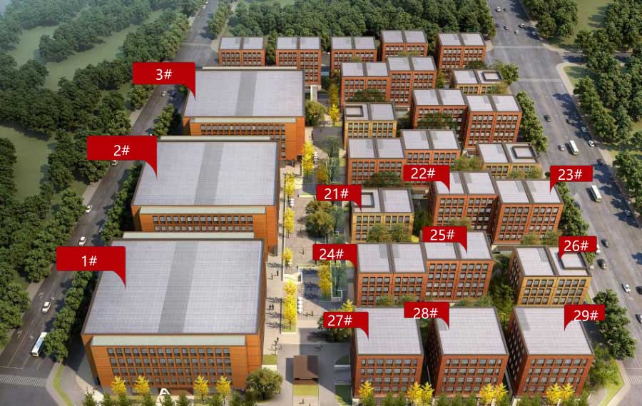 1500---1.3萬平米獨棟辦公寫字樓