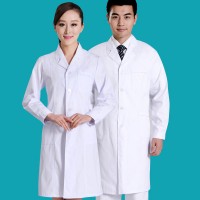 白大褂醫生服夏裝短袖男女醫師服長袖實驗室美容院藥房工作服