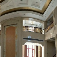 圖們 復古歐式銅樓梯護欄 新款圈粉不少