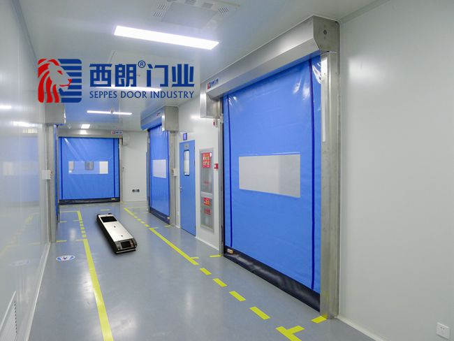 上海受AGV控制的自動安全門