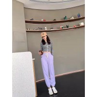 杭州品牌時尚女裝衛褲直播實體跑量款品牌折扣庫存尾貨