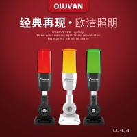 OJ-Q3_三色警報燈_LED機床警示燈_數(shù)控機床三色燈