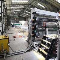 PE帽舌帽芯發(fā)泡板擠出生產(chǎn)線