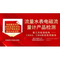 北京流量儀表電磁流量計產(chǎn)品檢測服務