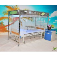 層流消毒床(單人無(wú)菌室)JS-V1型經(jīng)濟(jì)不銹鋼板款