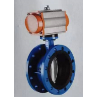 D641氣動法蘭式軟密封蝶閥