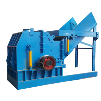 1600馬力金屬破碎機(jī)油漆桶易拉罐彩鋼瓦粉碎槽鋼破碎機(jī)質(zhì)量好
