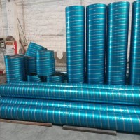 佛山廠家直銷生產(chǎn)加工 廚房排油煙管 車(chē)間排塵螺旋風(fēng)管