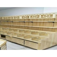 展柜制作加工濟南展柜公司海參展柜特產展柜休閑食品干果展柜制作