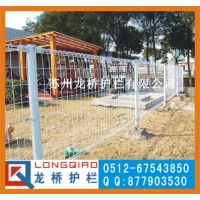 蘇州本地果園防護網景區護欄網 龍橋訂制公園雙圈網鐵絲網護欄網