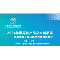 2024第二屆世界林木業(yè)大會2024年世界林產(chǎn)品及木制品展