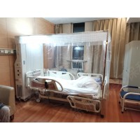 潔凈無(wú)菌層流床罩單人無(wú)菌室JS-V1 潔森牌百級(jí)消毒罩