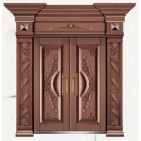 河北酒店銅門廠家安裝，河北店鋪銅門生產廠家安裝