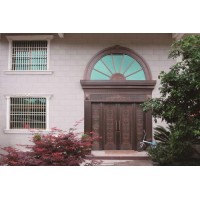 酒店大堂入口、商場、辦公樓場所的入口和門廳銅門生產廠家